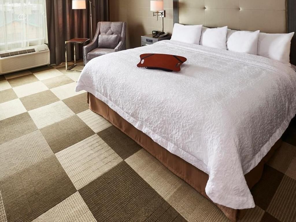 In-room safe, desk, blackout curtains, iron/ironing board