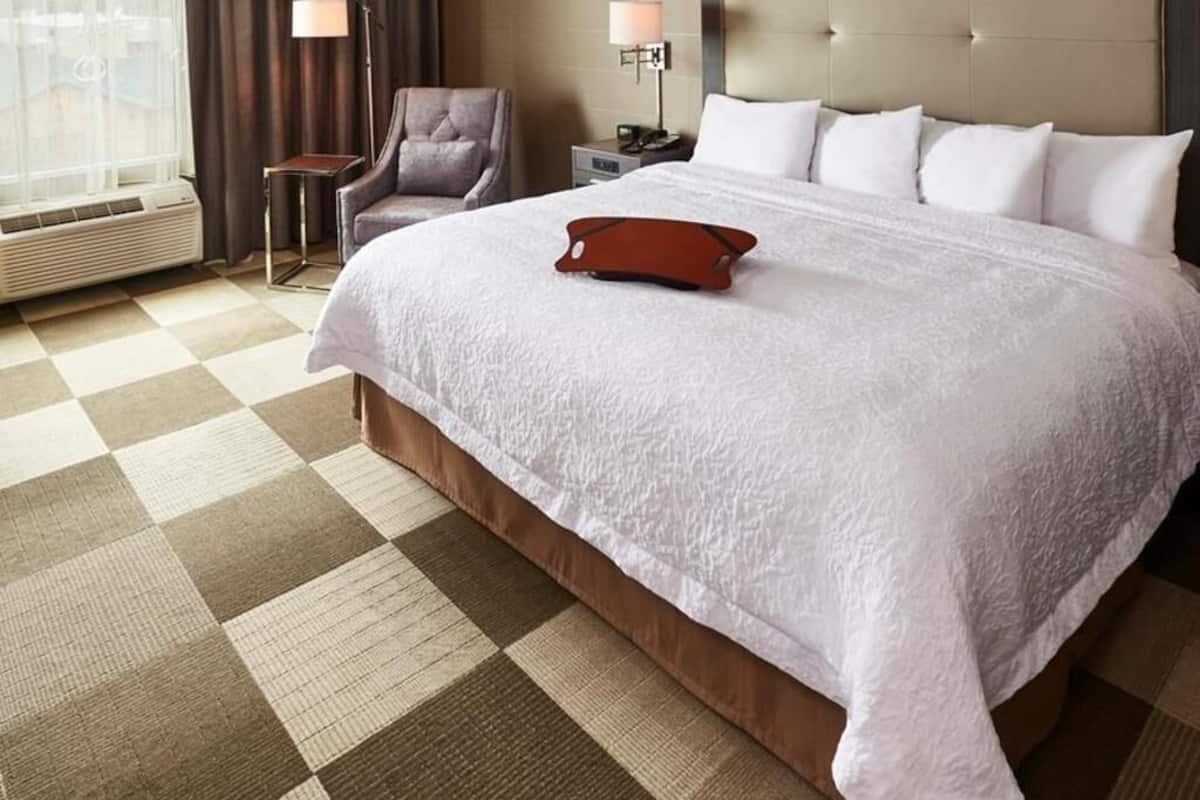 In-room safe, desk, blackout curtains, iron/ironing board