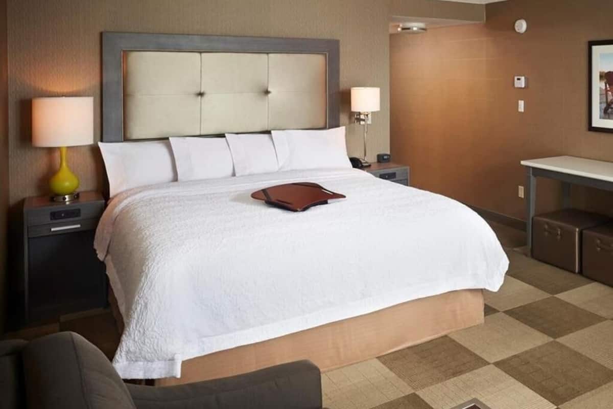 In-room safe, desk, blackout curtains, iron/ironing board