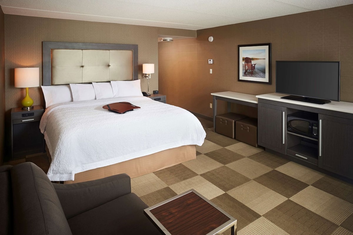 In-room safe, desk, blackout curtains, iron/ironing board