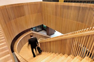 Udsigt fra overnatningsstedet