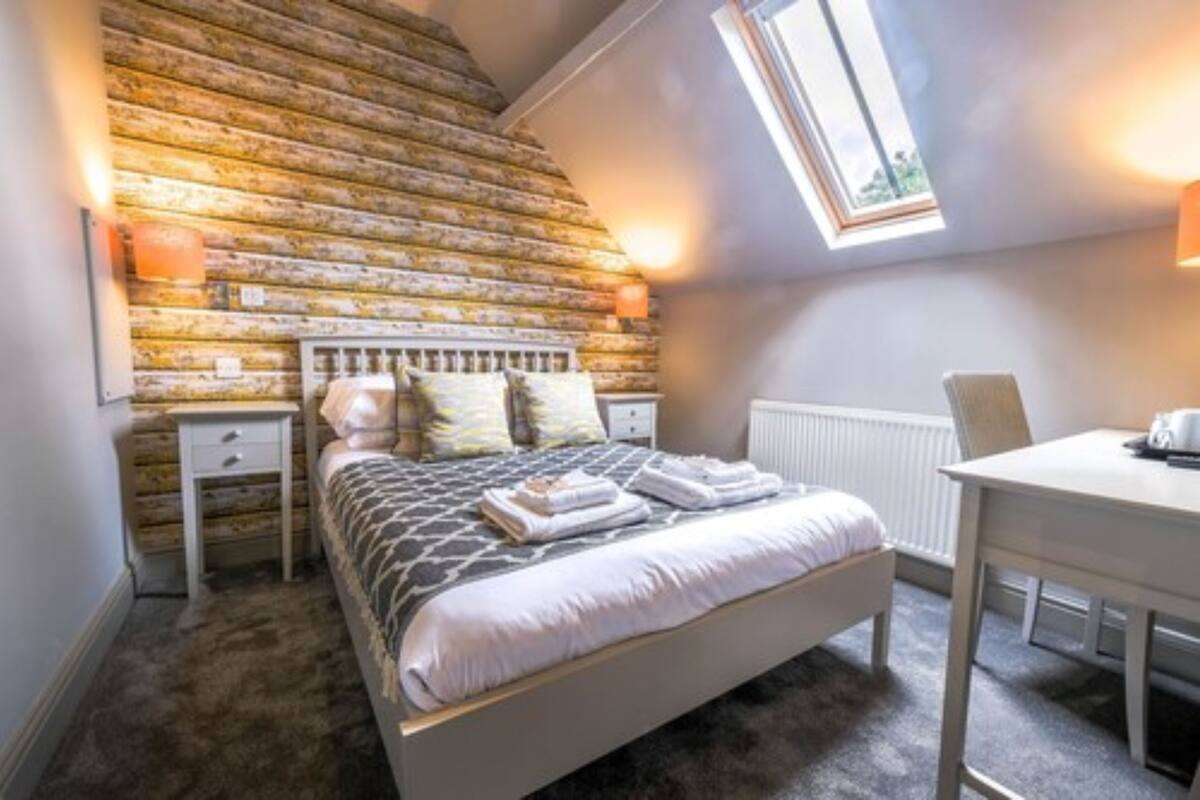 Hypo-allergenic bedding, individually decorated, individually furnished