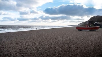 On the beach