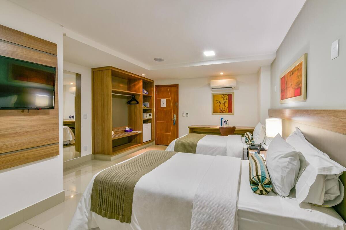 Minibar, in-room safe, desk, blackout drapes