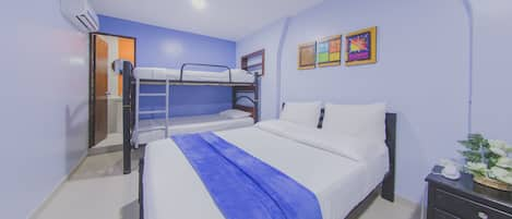 In-room safe, blackout curtains, free WiFi, bed sheets