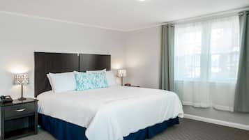 Literie de qualité supérieure, rideaux occultants, lits bébé (gratuits)