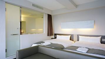 Desk, iron/ironing board (on request), WiFi (free), bed sheets
