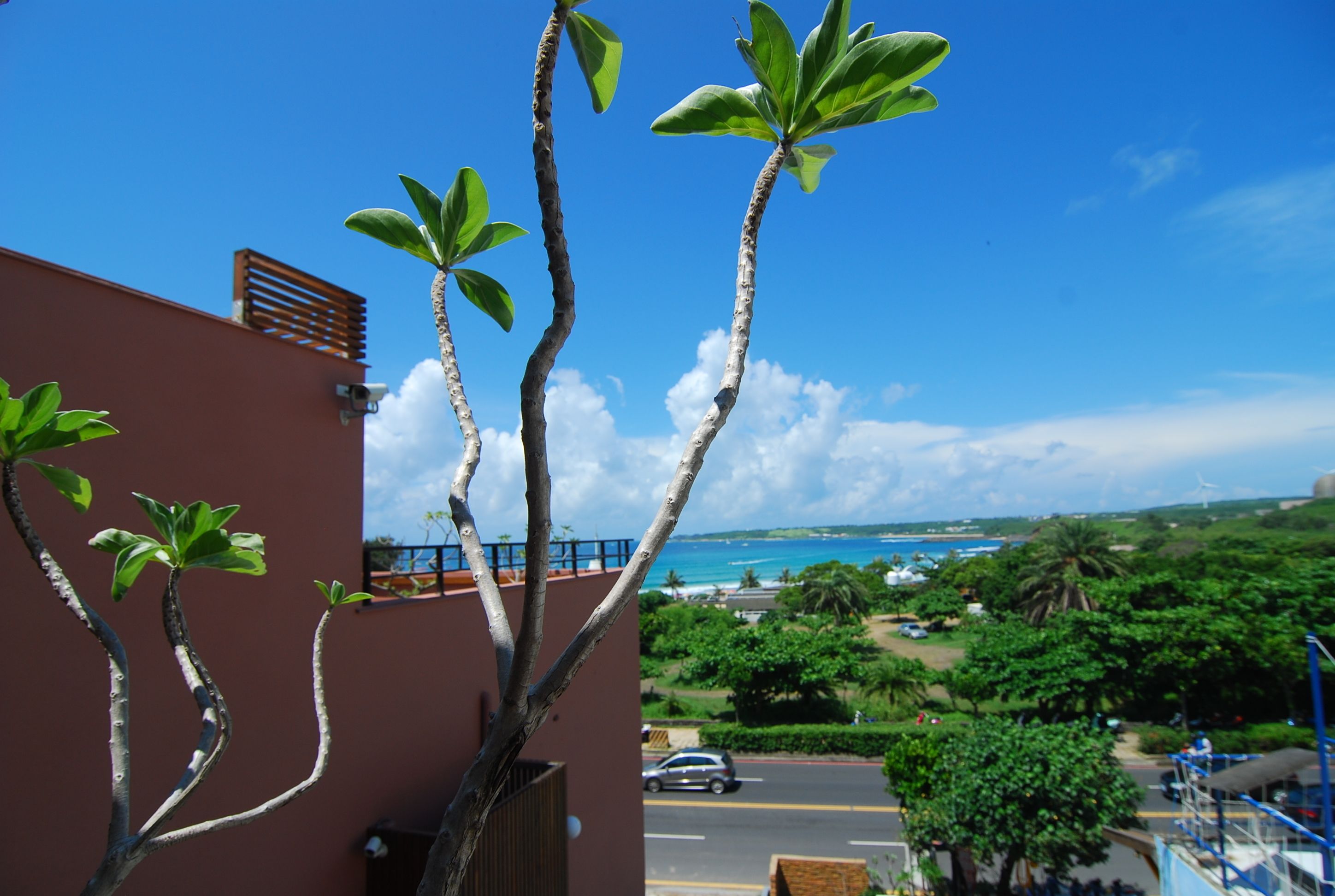Standard-Doppelzimmer | Blick vom Balkon