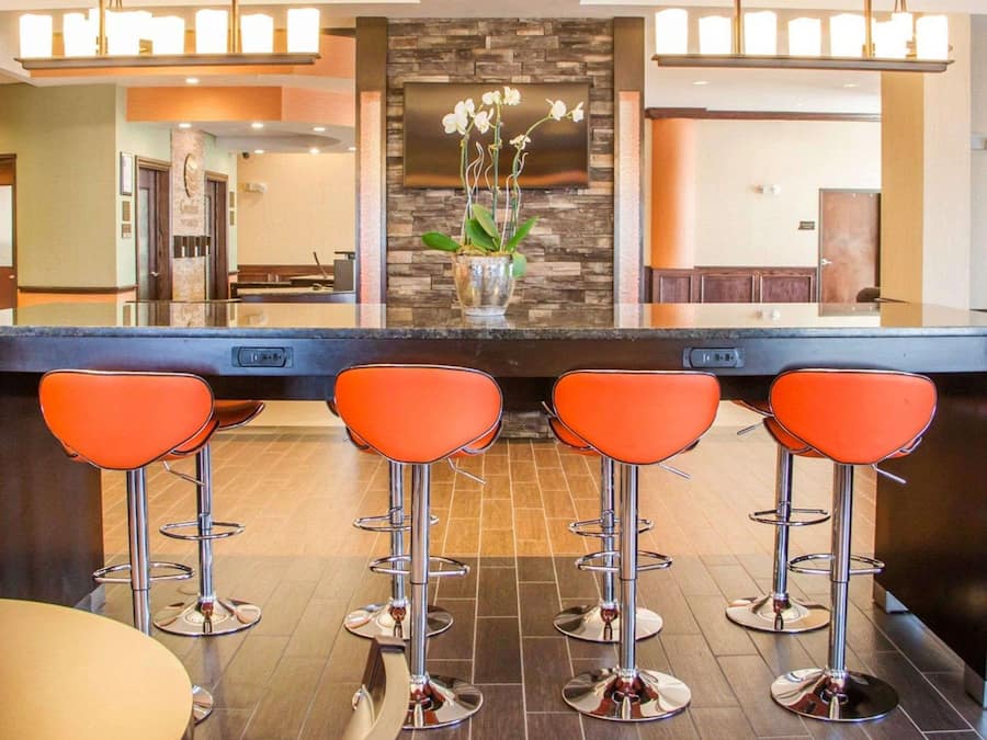 Free buffet breakfast