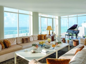 Faena Penthouse Suite | Premium bedding, minibar, in-room safe, soundproofing