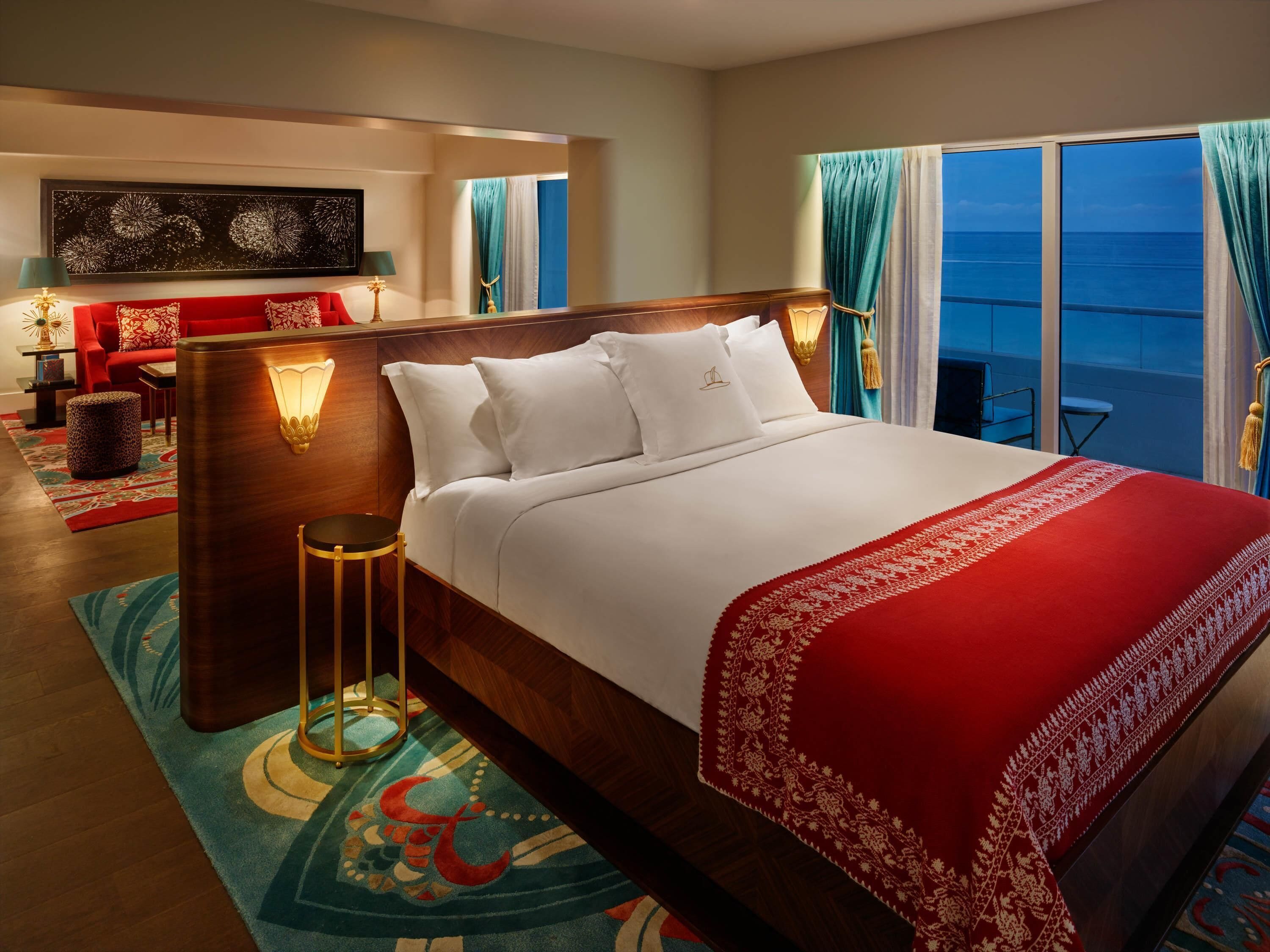 Premium bedding, minibar, in-room safe, soundproofing