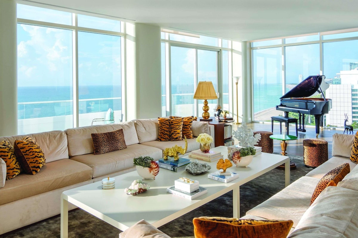 Faena Penthouse Suite | Premium bedding, minibar, in-room safe, soundproofing