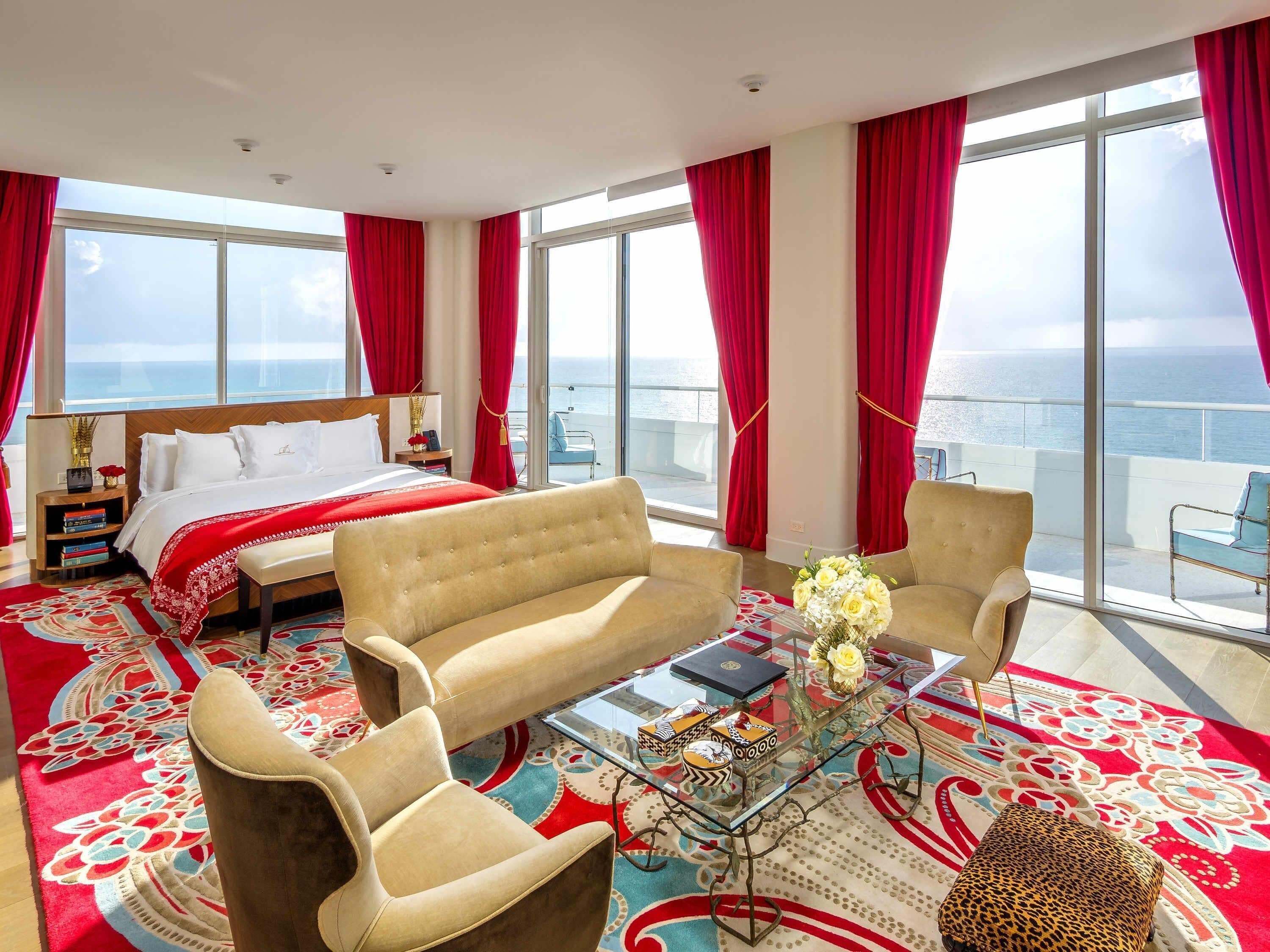 Faena Penthouse Suite | Premium bedding, minibar, in-room safe, soundproofing