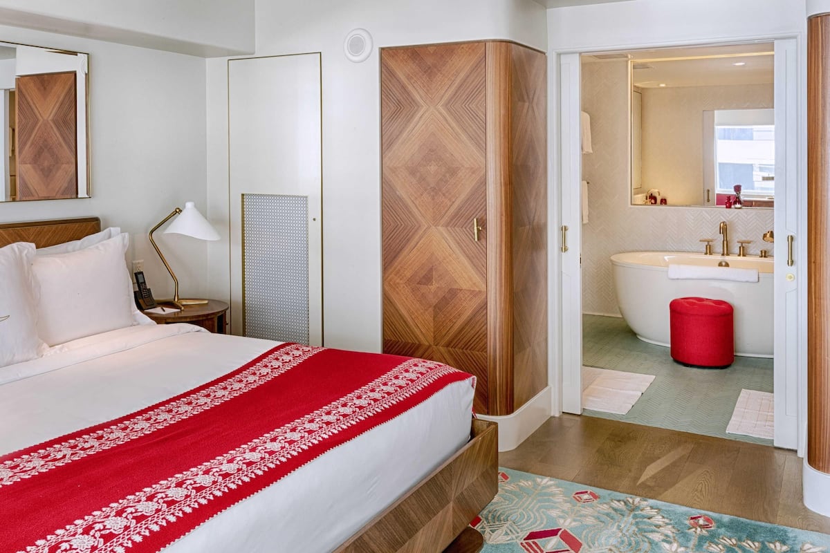 Sängtillbehör av högsta kvalitet och minibar