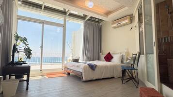 Standard Double Room, Sea Facing | Soundproofing, free WiFi, bed sheets