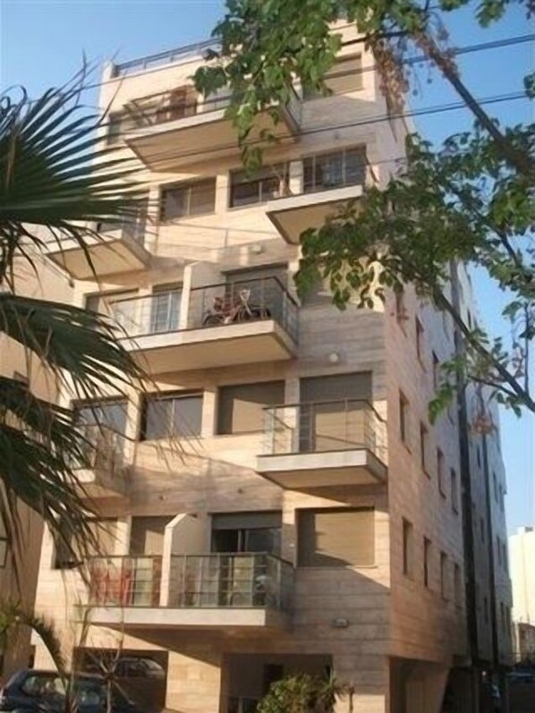 Façana frontal de l'allotjament