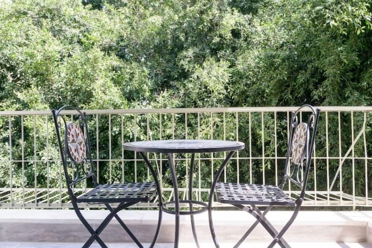 Design Apartment, 2 Bedrooms, Terrace, Garden View (Liberman 5) | Balcony view