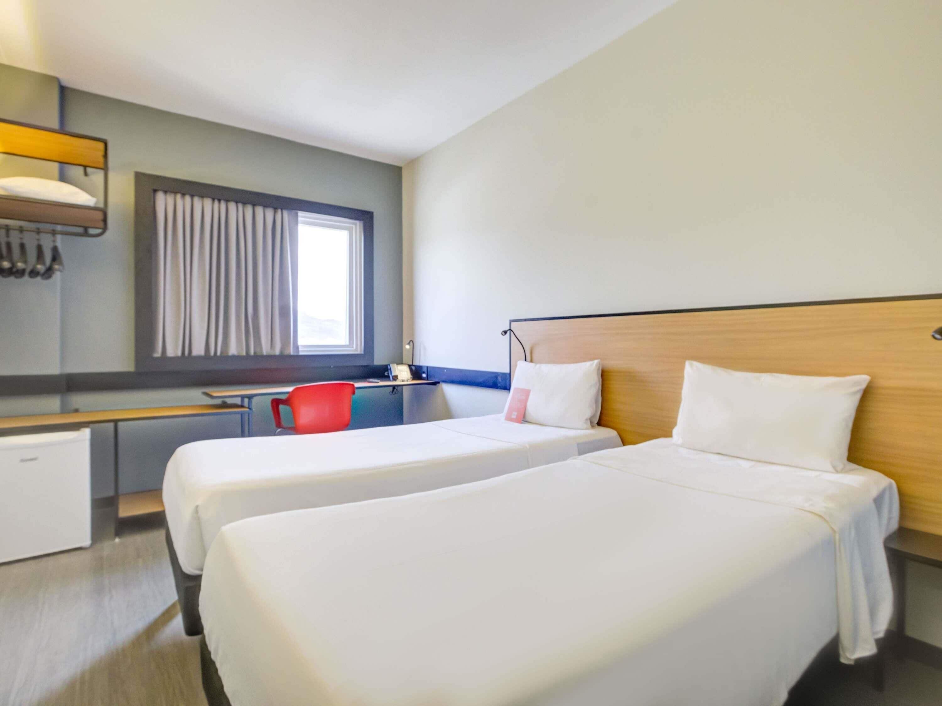 Standard Apartment, 2 Twin Beds | In-room safe, desk, laptop workspace, blackout drapes