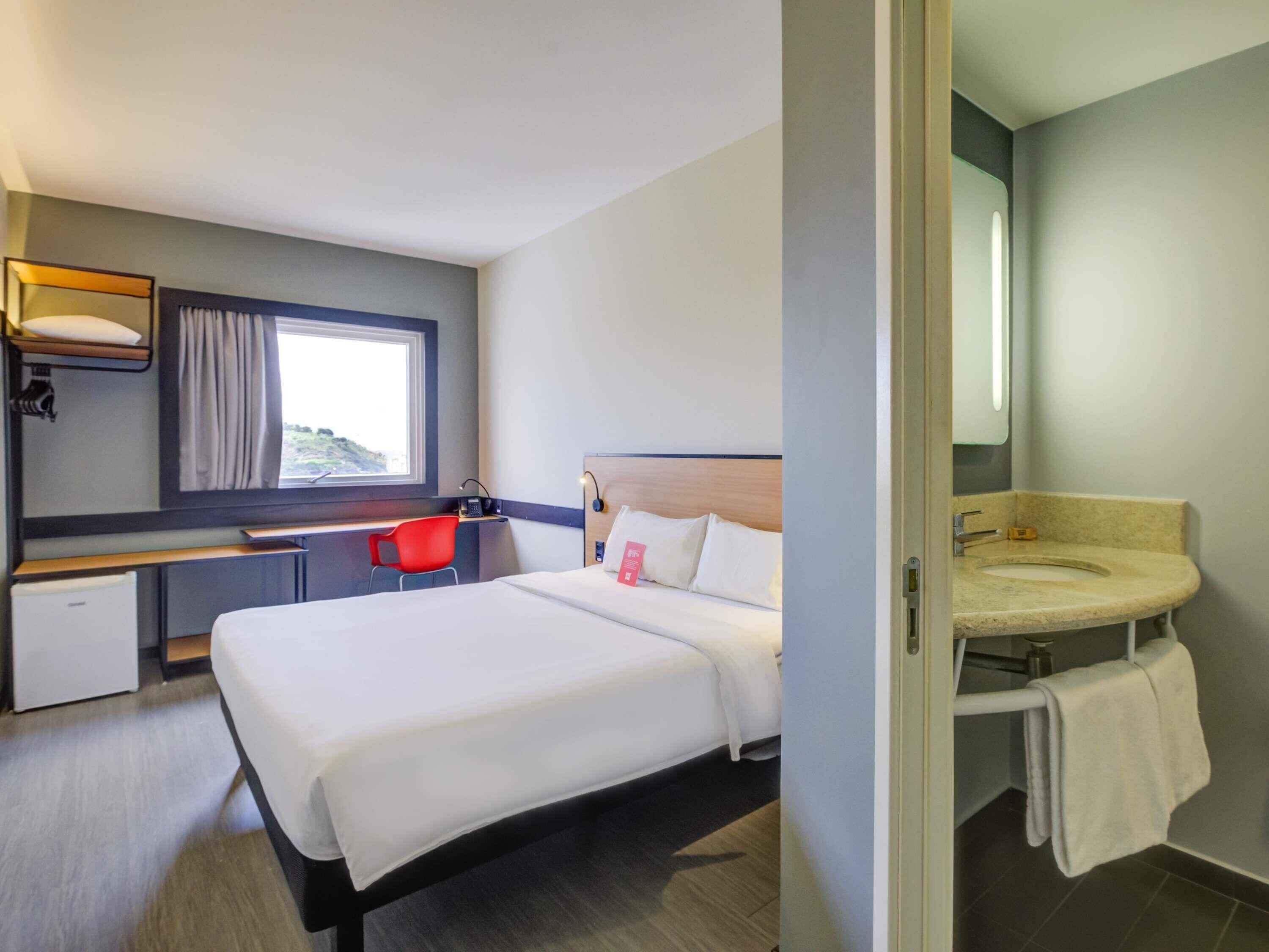 In-room safe, desk, laptop workspace, blackout curtains