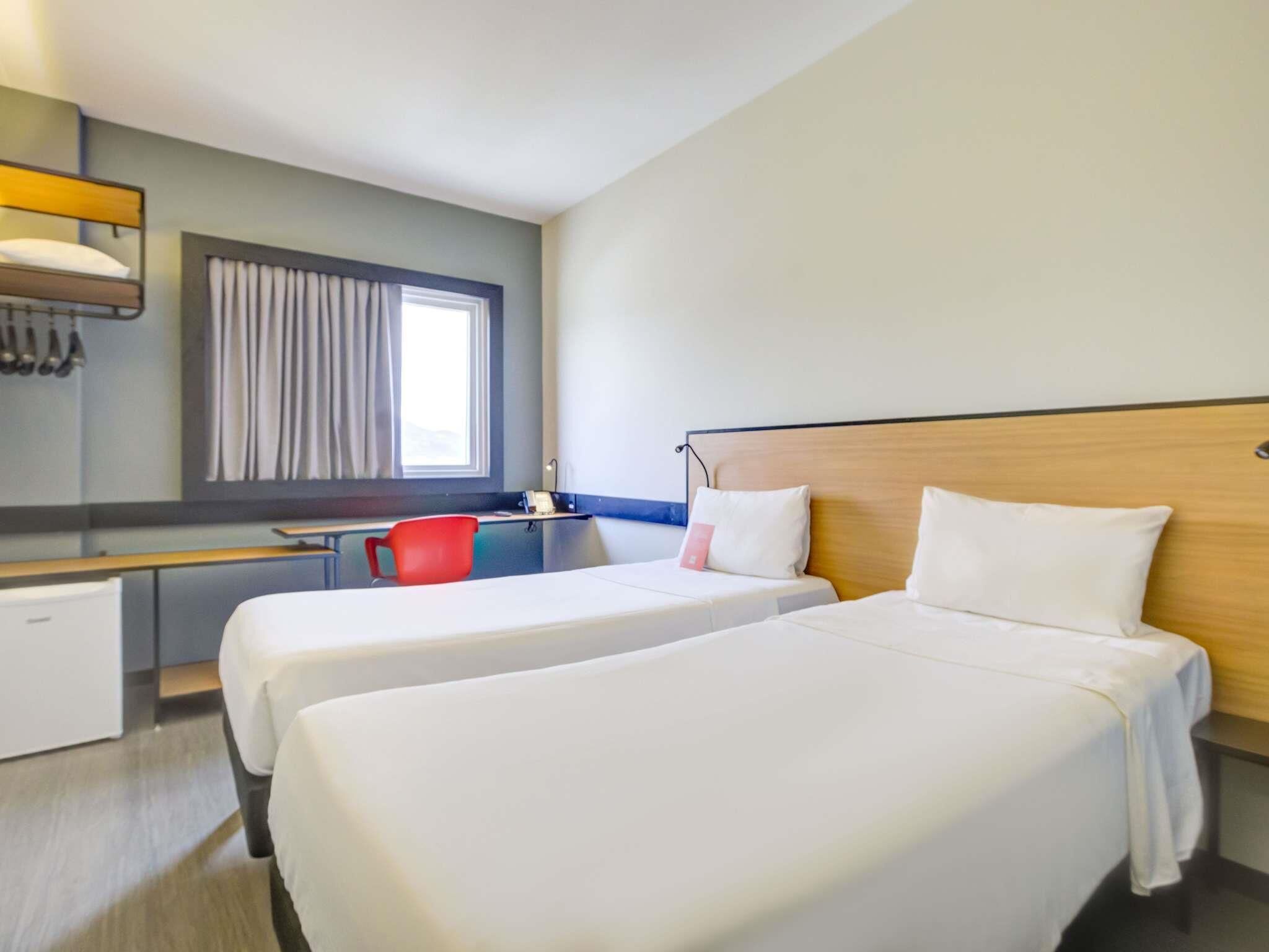 Standard Apartment, 2 Twin Beds | In-room safe, desk, laptop workspace, blackout drapes