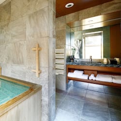 Room, Multiple Beds, Non Smoking (Kyotsukikoto) | Bathroom | Separate tub and shower, deep soaking tub, free toiletries, hair dryer