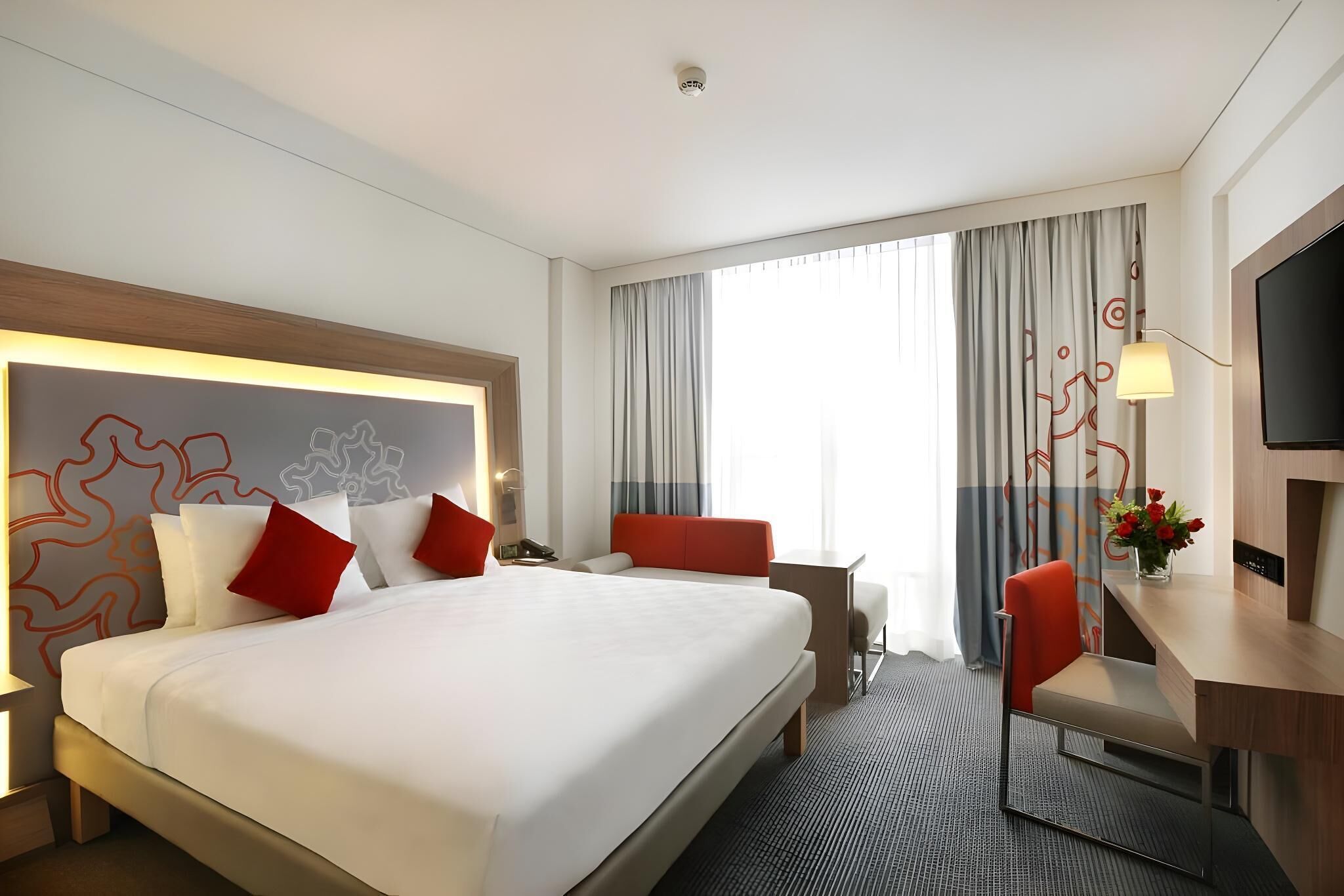 Minibar, in-room safe, desk, blackout curtains