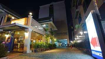 Fassade der Unterkunft