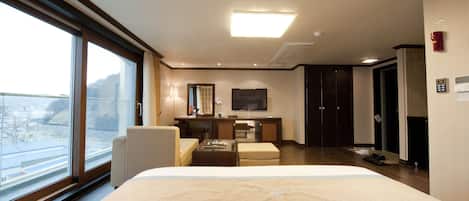 Deluxe-Doppelzimmer, Meerblick | Kostenloses WLAN
