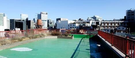 Vue depuis l’hébergement