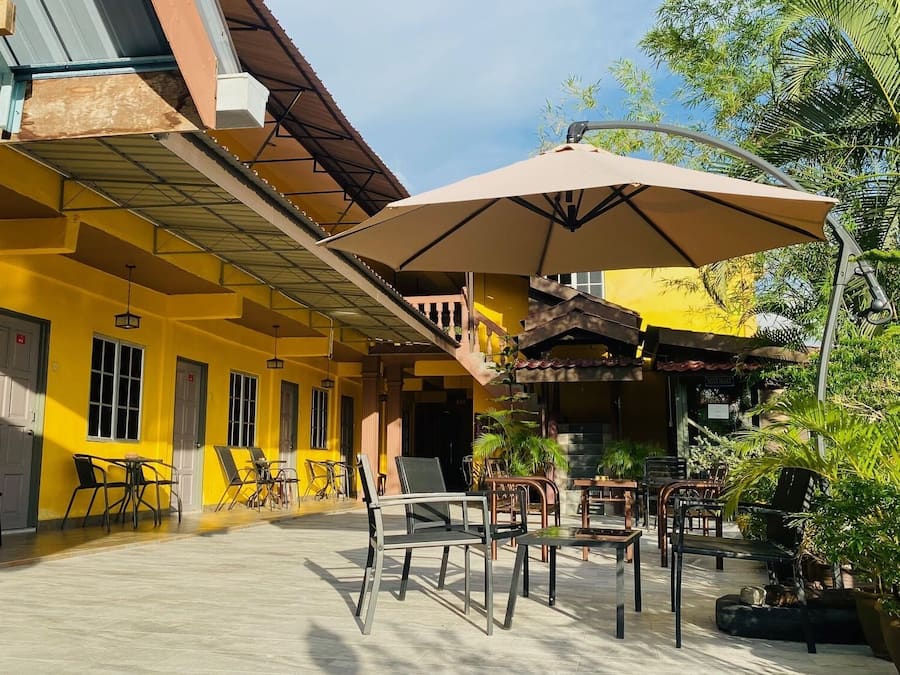 Fachada da propriedade