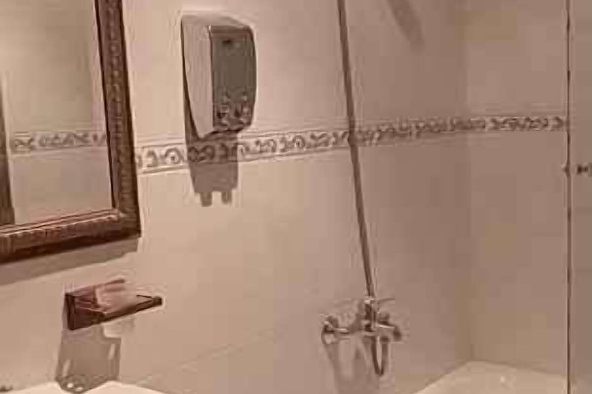 double or twin room | bathroom | combined shower/bathtub, free toiletries, hair dryer, towels