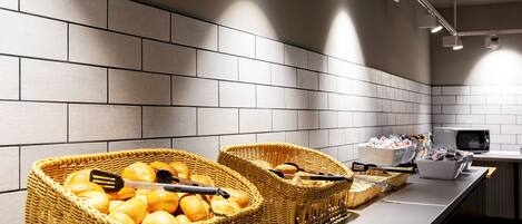 Daily buffet breakfast (EUR 12.50 per person)