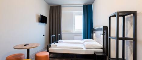 In-room safe, desk, blackout curtains, soundproofing