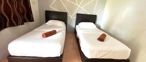 Deluxe Twin Room | Minibar, desk, iron/ironing board, free WiFi