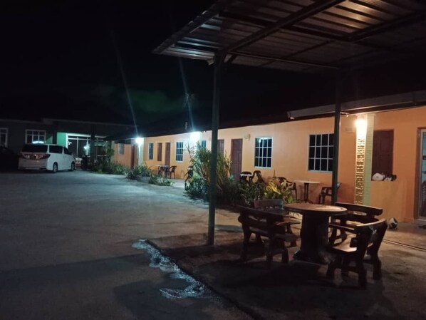 Fachada da propriedade