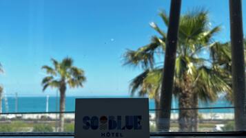 Quarto casal ou duplo, vista para o mar | Vista para praia/oceano