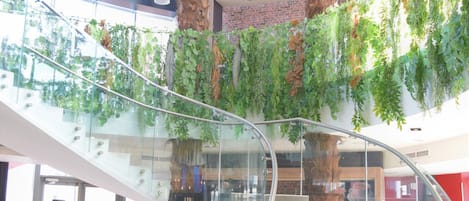 Breakfast, lunch and dinner served