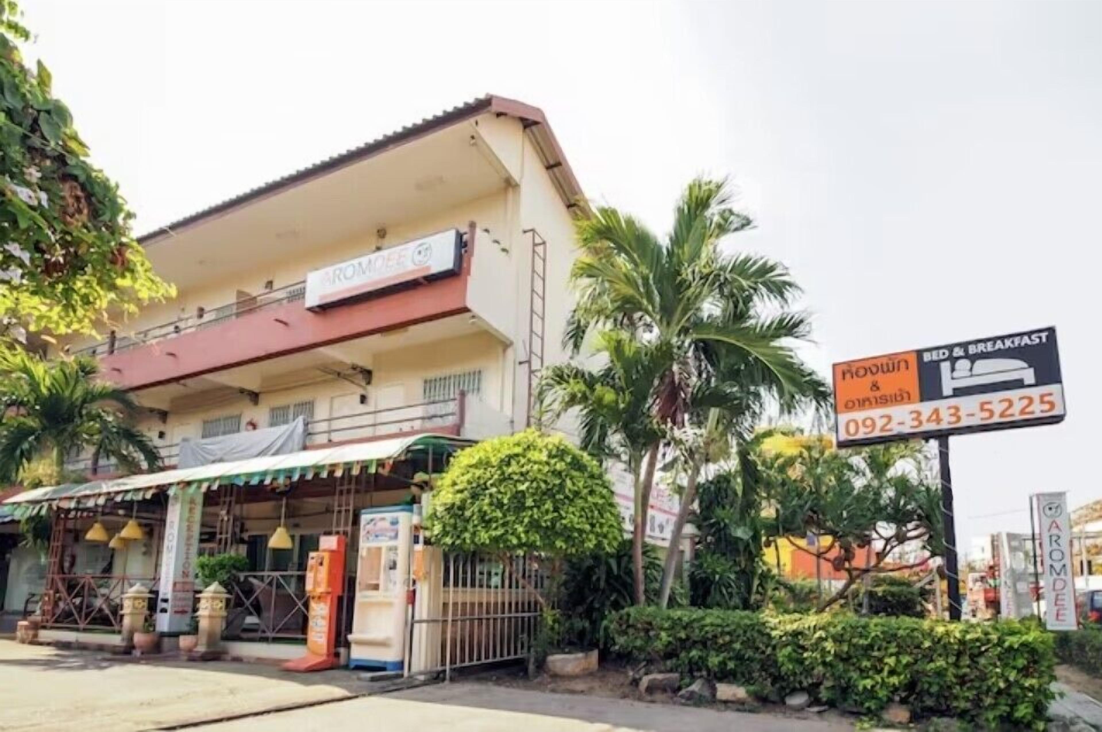 Voorkant van accommodatie