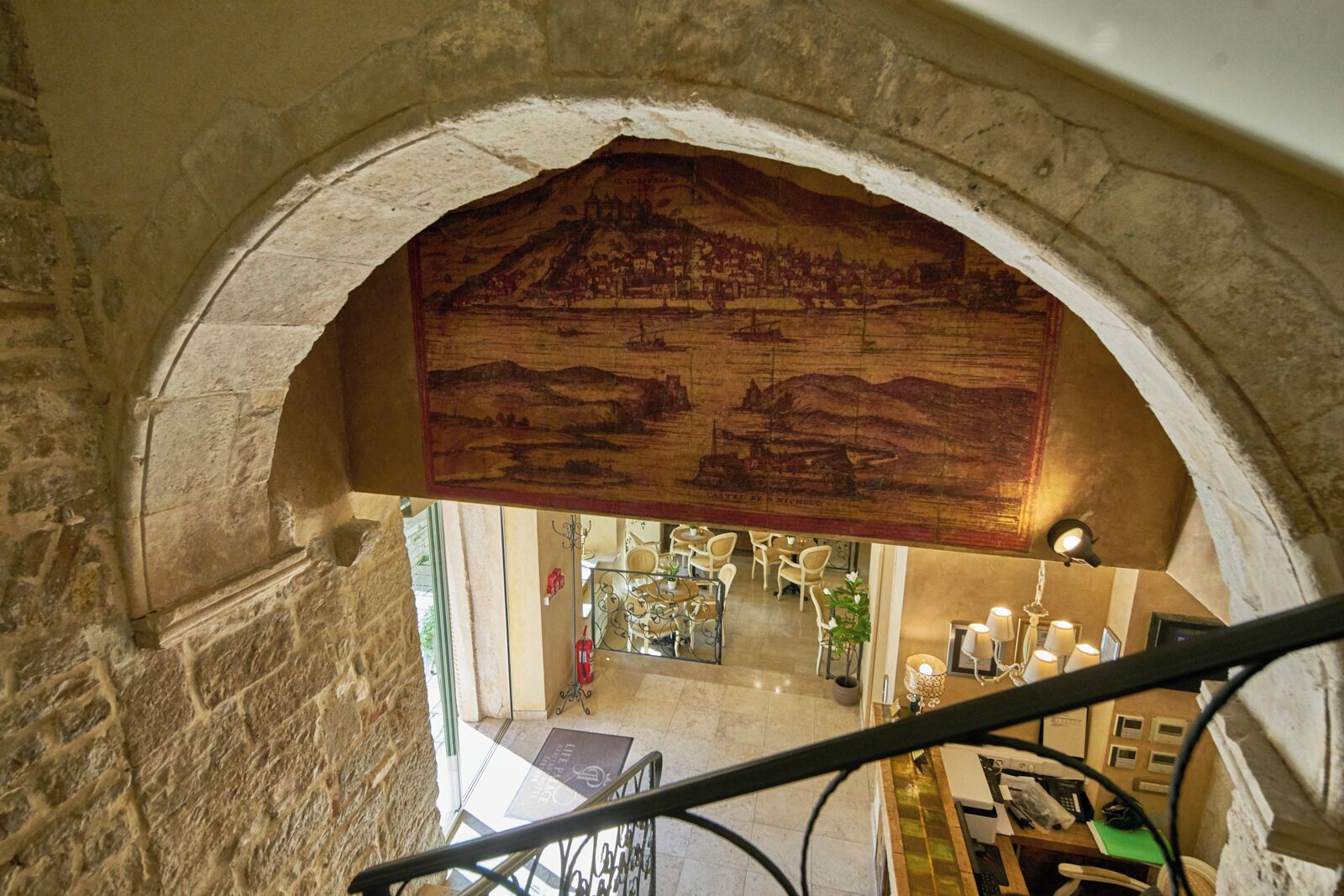 Détail de l’intérieur