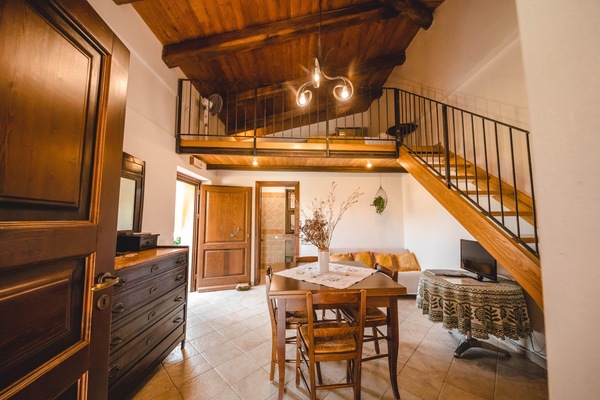 Traditional-Apartment, 2Â Schlafzimmer, Gartenblick, zum Garten hin | Wohnbereich