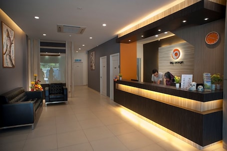 Reception. Big Orange Hotel