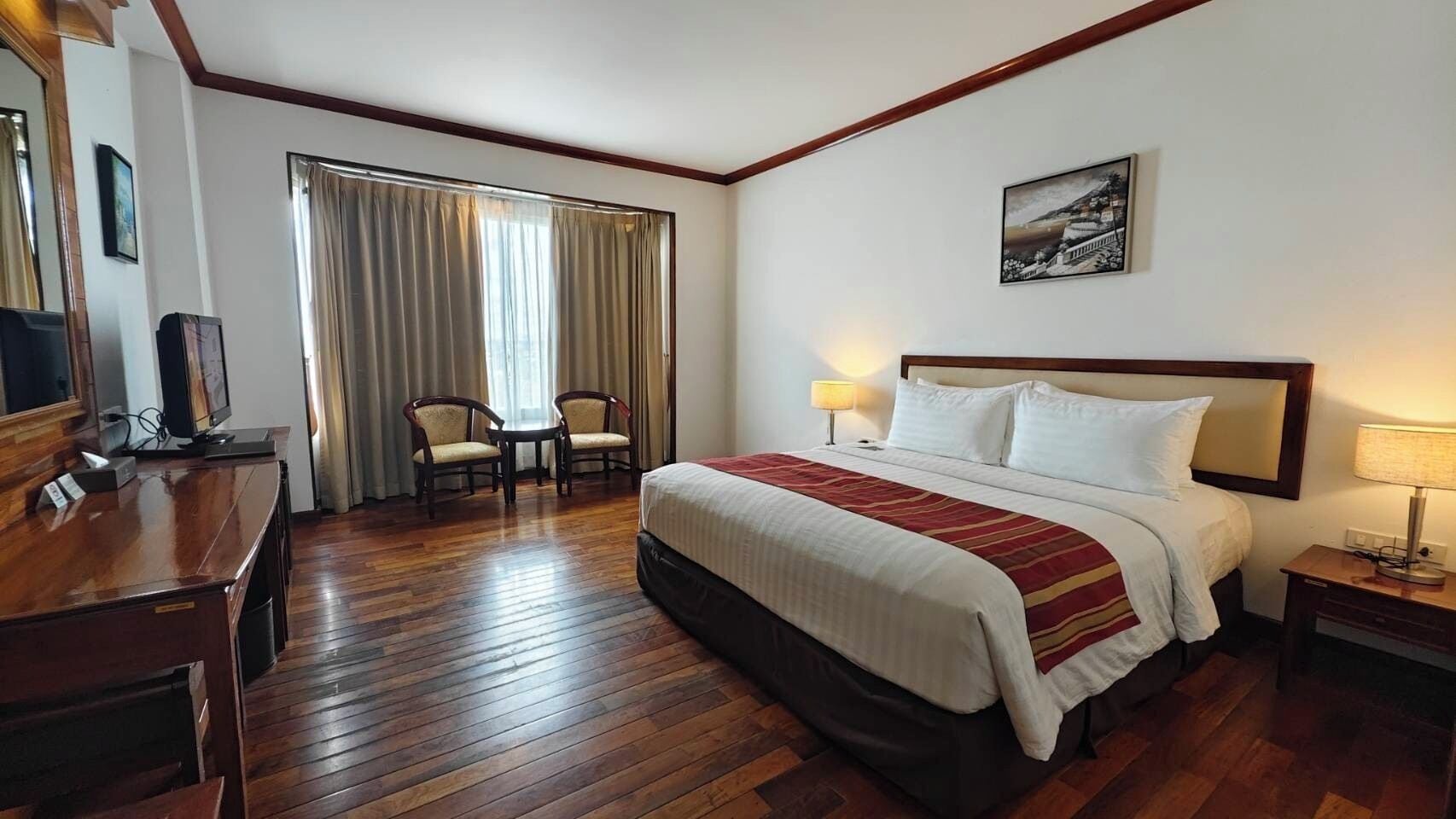 1 habitación, minibar, caja de seguridad en la habitación y escritorio 