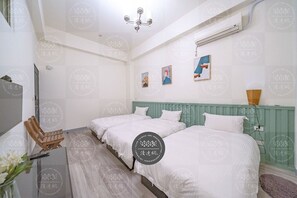 设计三人房 | 隔音、免费 WiFi、床单