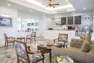 Lobby sitting area