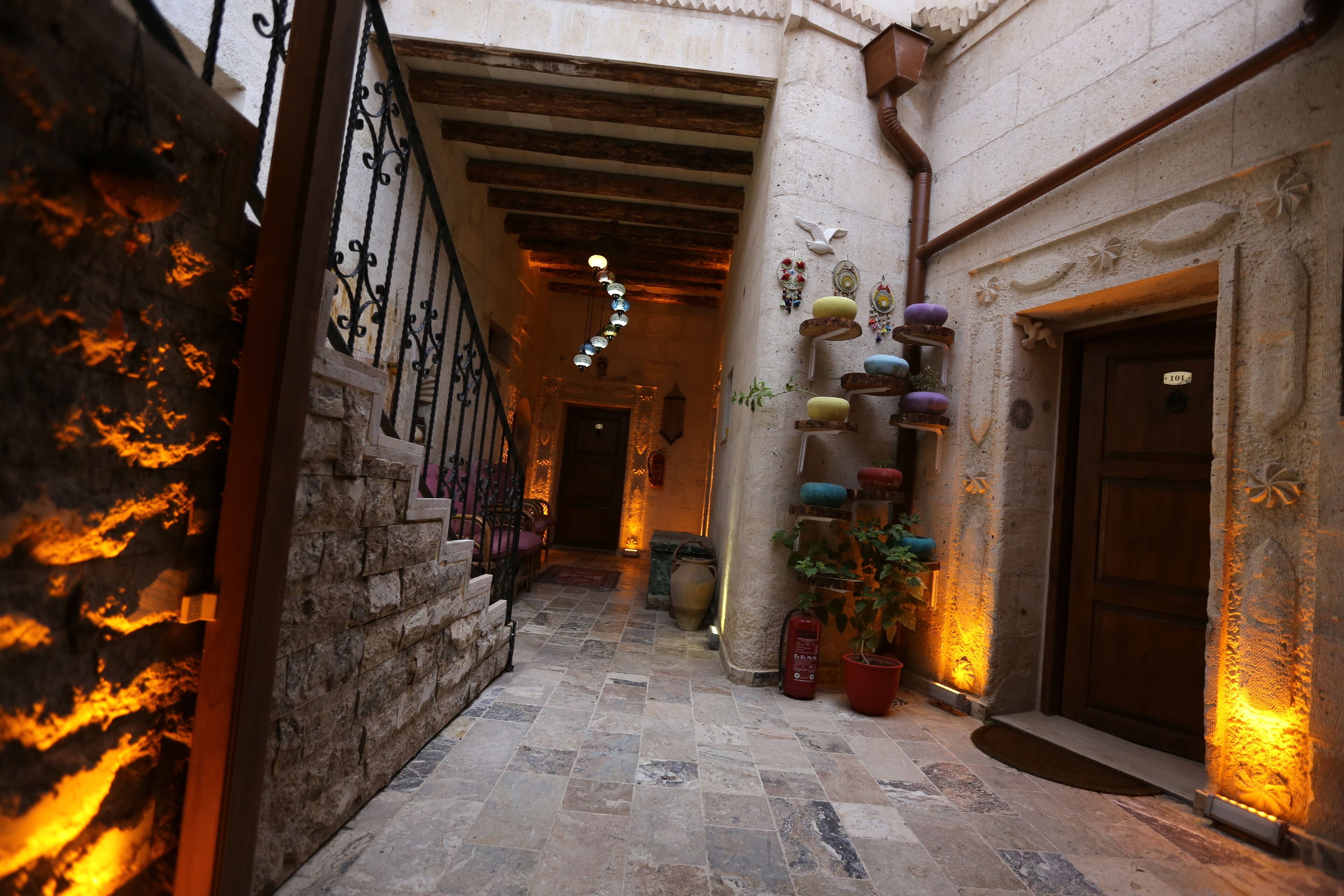 front of property – evening/night