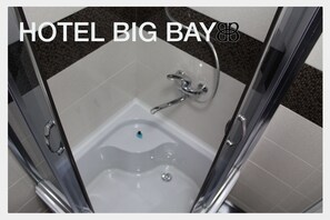 Bathroom shower - Big Bay Hotel (Tbilisi)