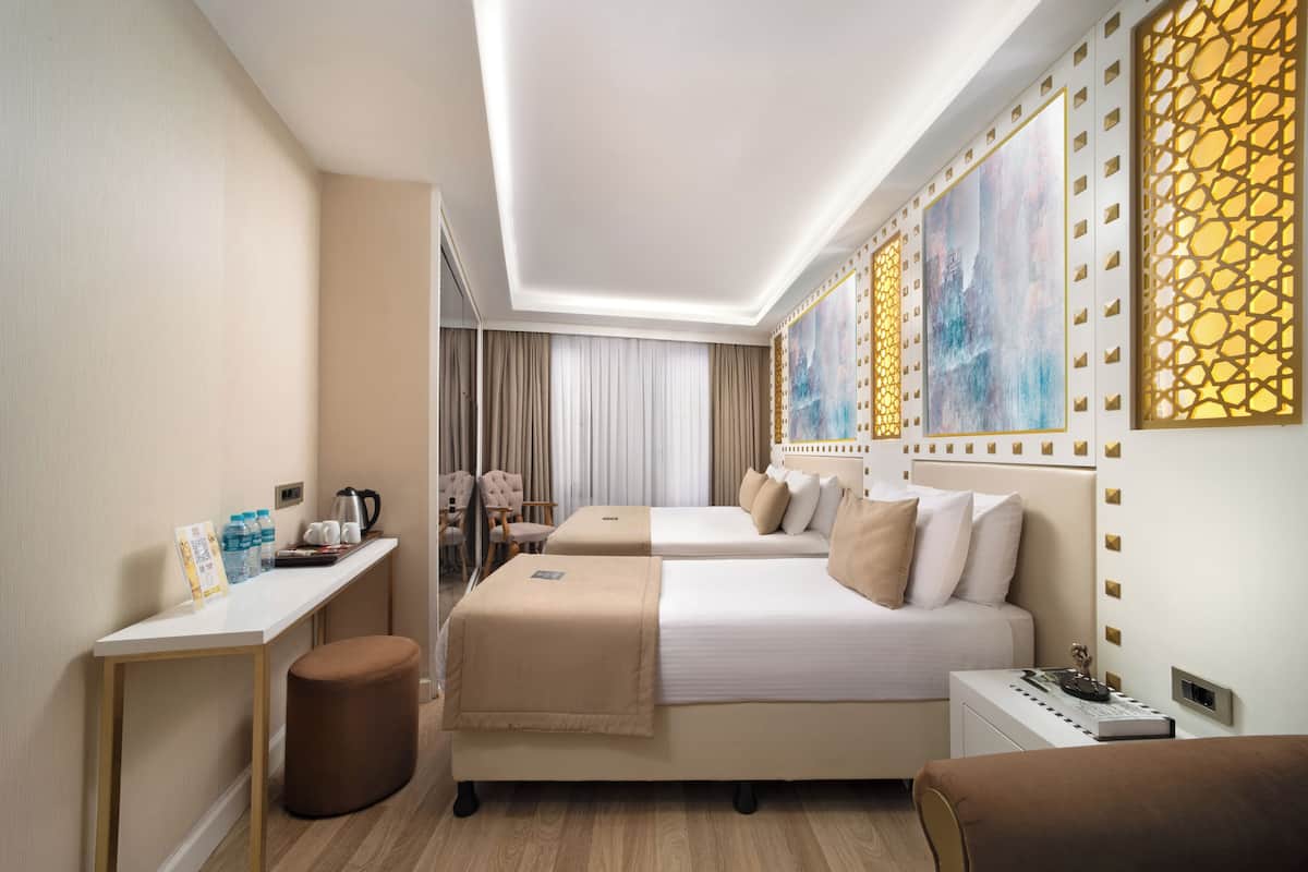 Draps en coton égyptien, literie de qualité supérieure, minibar