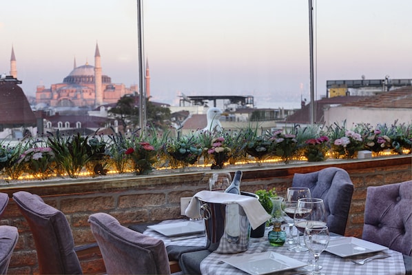 Terrasse sur le toit