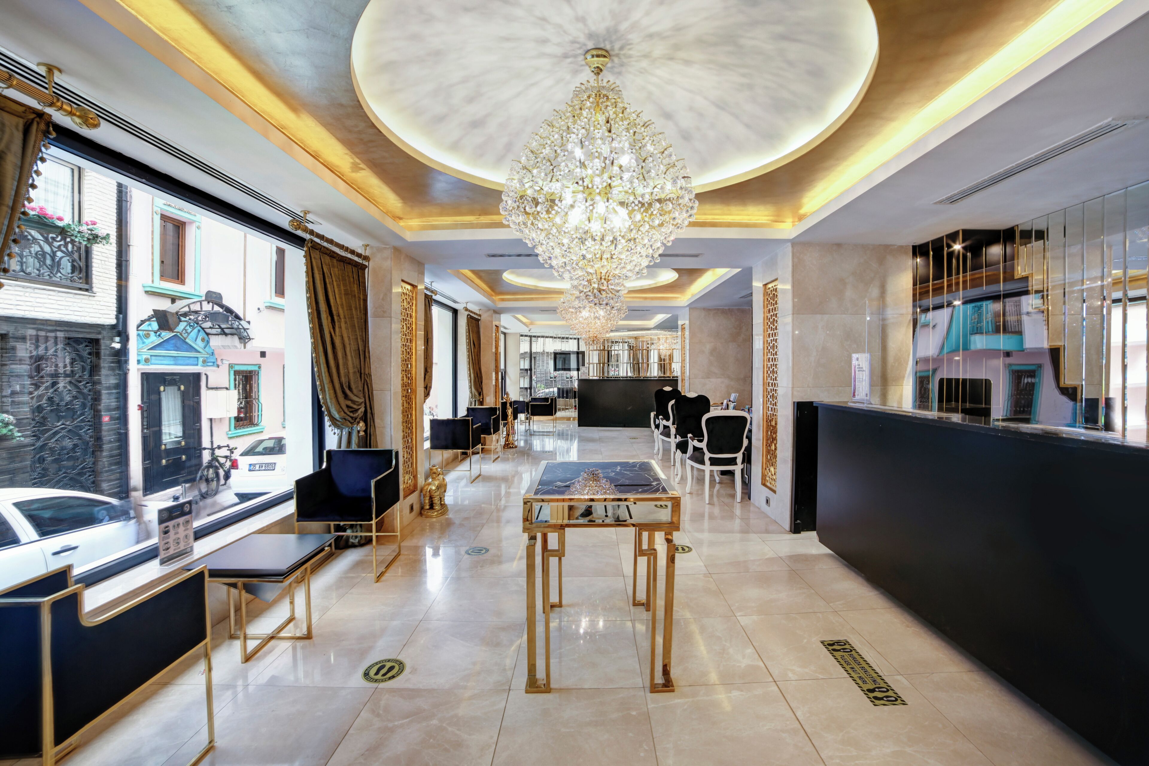 Sitzecke in der Lobby