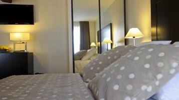 Literie de qualité supérieure, minibar, coffres-forts dans les chambres